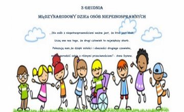 Międzynarodowy Dzień Osób Niepełnosprawnych